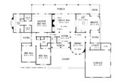 Country Style House Plan - 3 Beds 2.5 Baths 2250 Sq/Ft Plan #929-400 