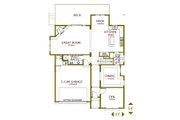 European Style House Plan - 4 Beds 3 Baths 3267 Sq/Ft Plan #487-5 