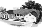 Ranch Style House Plan - 4 Beds 3.5 Baths 2388 Sq/Ft Plan #72-208 