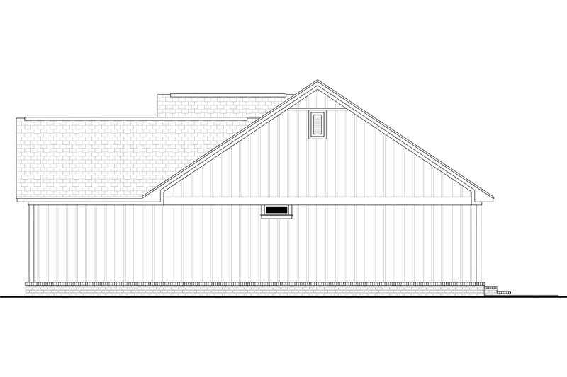 House Design - Exterior - Other Elevation for Farmhouse House Plan #430-209 - 3 bed, 2 bath