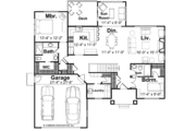 Craftsman Style House Plan - 3 Beds 3 Baths 2484 Sq/Ft Plan #928-120 