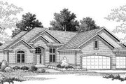Traditional Style House Plan - 4 Beds 4.5 Baths 4122 Sq/Ft Plan #70-784 