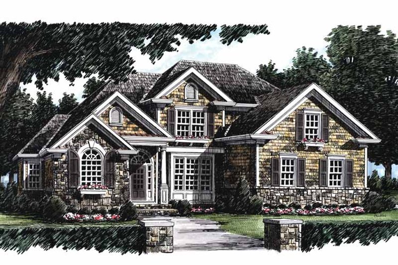 Home Plan - Exterior - Front Elevation 3 for Country House Plan #927-623 - 3 bed, 2.5 bath