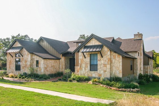 Exterior - Other Elevation for European House Plan #80-177 - 4 bed, 3 bath