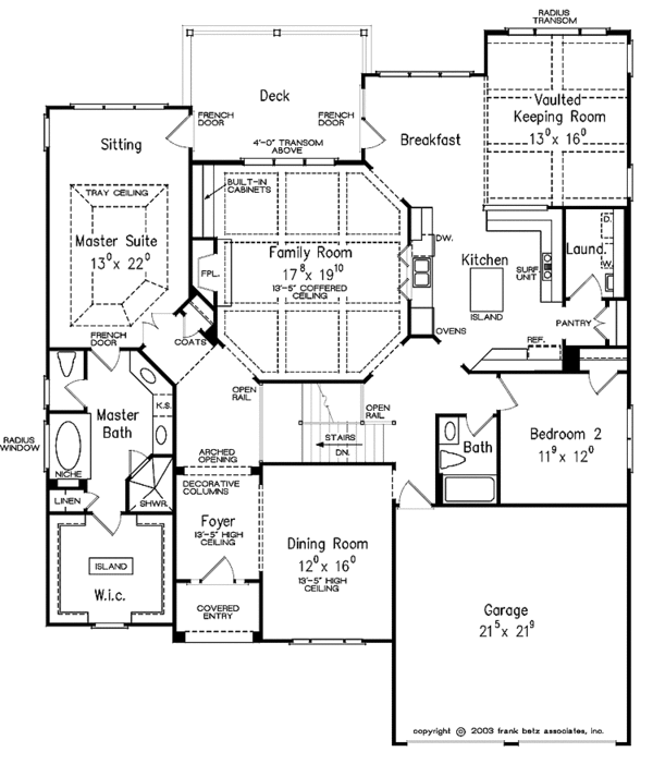 Architectural House Design - Country Floor Plan - Main Floor Plan #927-904