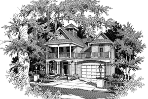 Dream House Plan - Exterior - Front Elevation for Classical House Plan #952-3 - 3 bed, 2.5 bath