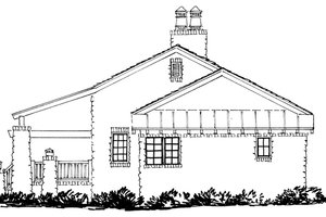 Exterior - Other Elevation for Craftsman House Plan #942-19 - 3 bed, 2.5 bath
