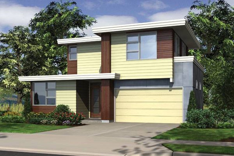 Home Plan - Photo 2 for Modern House Plan #48-530 - 3 bed, 2.5 bath
