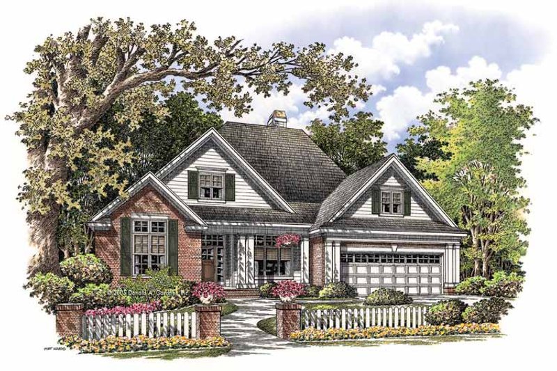 Architectural House Design - Ranch Exterior - Front Elevation Plan #929-763