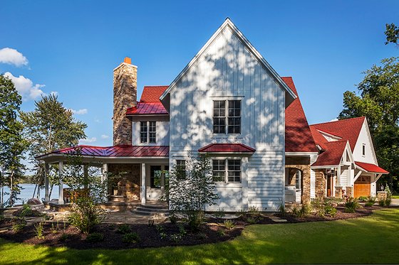 Exterior - Other Elevation for Country House Plan #928-290 - 3 bed, 4 bath