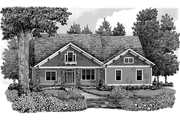 Craftsman Style House Plan - 3 Beds 2.5 Baths 2487 Sq/Ft Plan #927-333 