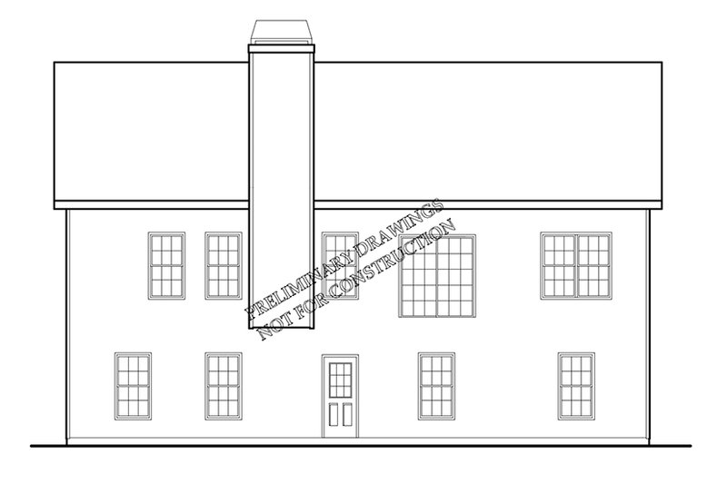 Dream House Plan - Exterior - Rear Elevation for Ranch House Plan #927-678 - 3 bed, 2 bath