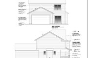 Craftsman Style House Plan - 3 Beds 2.5 Baths 1469 Sq/Ft Plan #53-731 