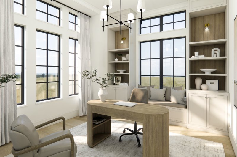 Dream House Plan - Interior - Other 2 for Contemporary House Plan #1114-109 - 4 bed, 3 bath