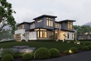 Modern Style House Plan - 5 Beds 4.5 Baths 4850 Sq/Ft Plan #1066-320 