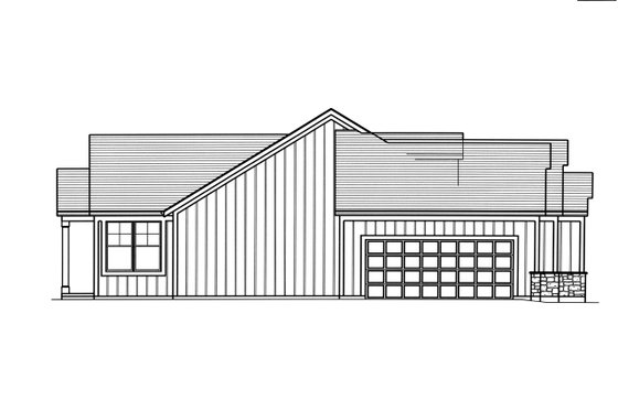Exterior - Other Elevation for Farmhouse House Plan #46-909 - 3 bed, 2 bath