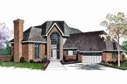 Traditional Style House Plan - 3 Beds 3 Baths 2573 Sq/Ft Plan #72-312 