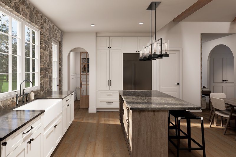 Dream House Plan - Interior - Kitchen 1 for Craftsman House Plan #23-2843 - 3 bed, 2 bath