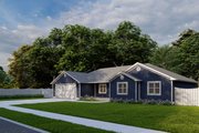 Traditional Style House Plan - 3 Beds 2 Baths 1521 Sq/Ft Plan #1060-217 