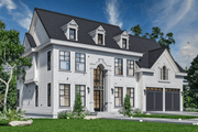 Traditional Style House Plan - 5 Beds 4 Baths 2848 Sq/Ft Plan #119-453 