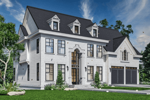 Traditional Exterior - Front Elevation Plan #119-453