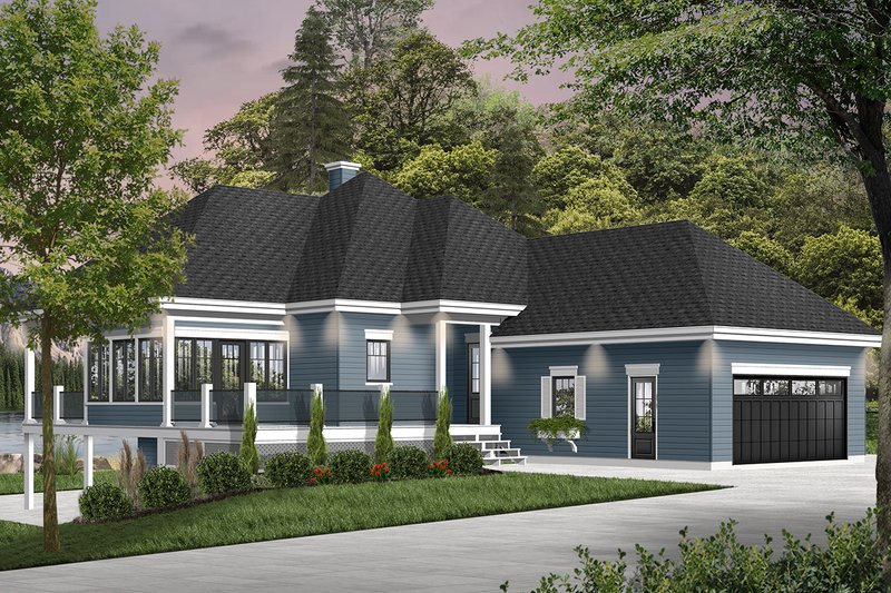 Dream House Plan - Exterior - Front Elevation 5 for Cottage House Plan #23-2680 - 4 bed, 3 bath
