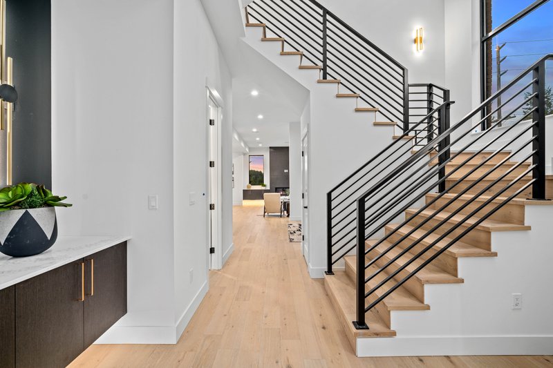 House Design - Interior - Entry for Contemporary House Plan #1066-261 - 5 bed, 5.5 bath