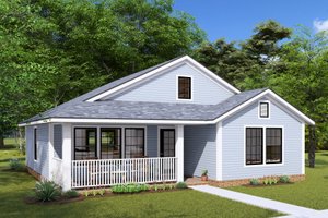 Farmhouse Exterior - Front Elevation Plan #513-2237