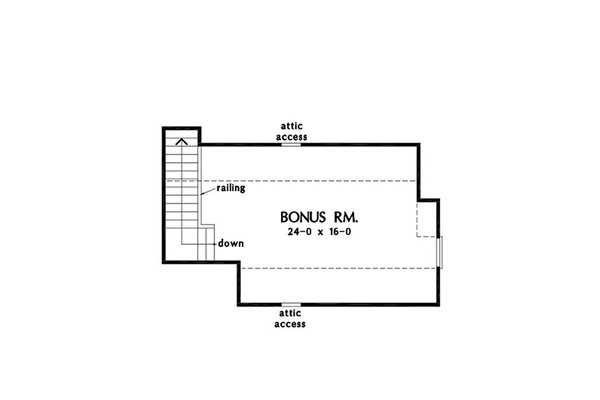 House Blueprint - Farmhouse Floor Plan - Other Floor Plan #929-1200