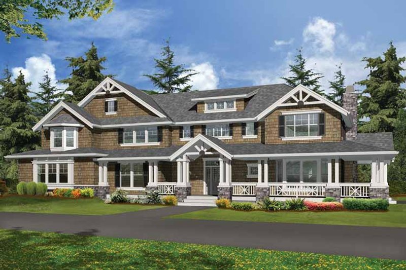 House Plan Design - Craftsman Exterior - Front Elevation Plan #132-249