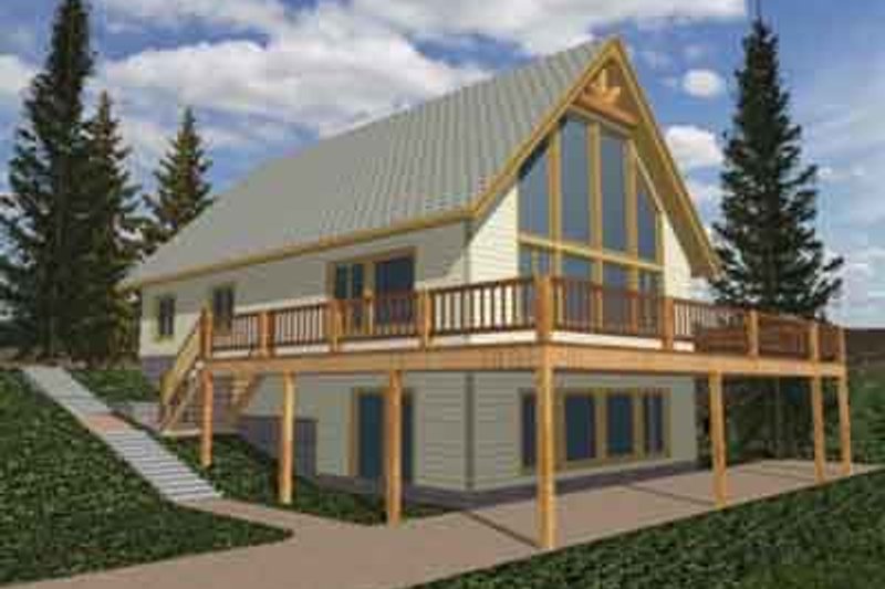 House Plan Design - Modern Exterior - Front Elevation Plan #117-267
