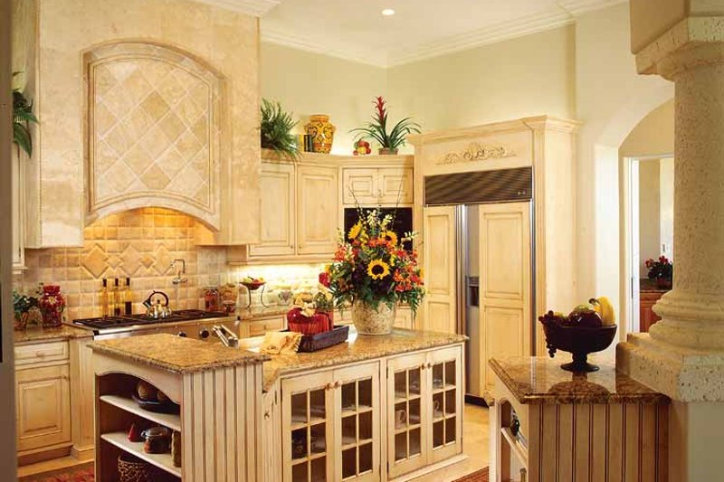 Home Plan - Interior - Kitchen for Mediterranean House Plan #930-320 - 3 bed, 5 bath