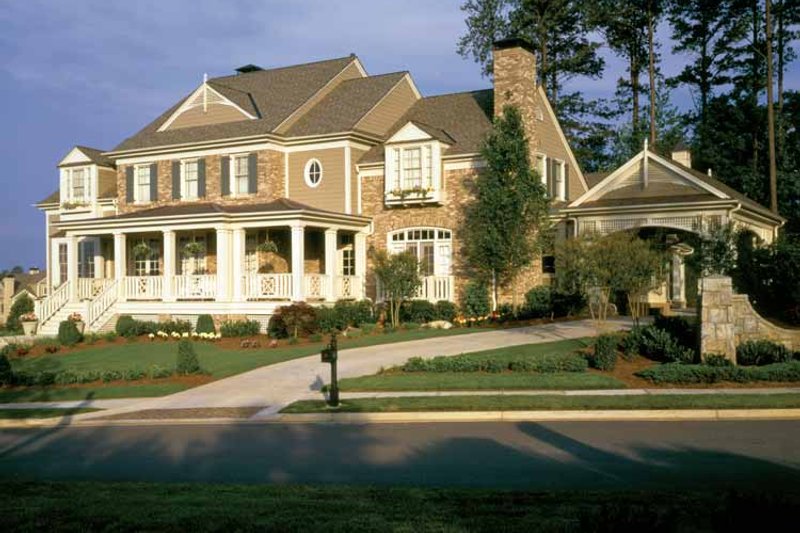 Home Plan - Exterior - Front Elevation 6 for Colonial House Plan #429-327 - 4 bed, 3.5 bath