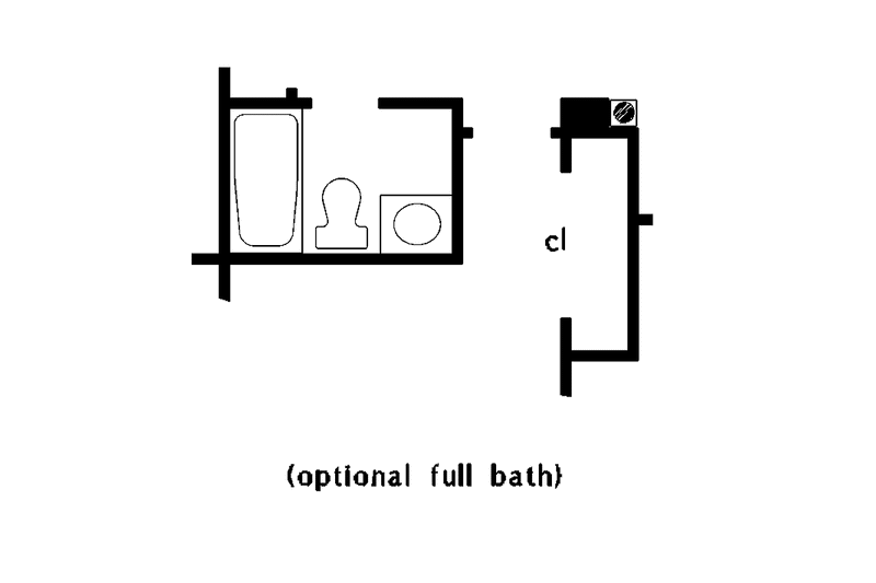 Home Plan - Floor Plan - Other Floor 1 for Country House Plan #929-477 - 4 bed, 2.5 bath