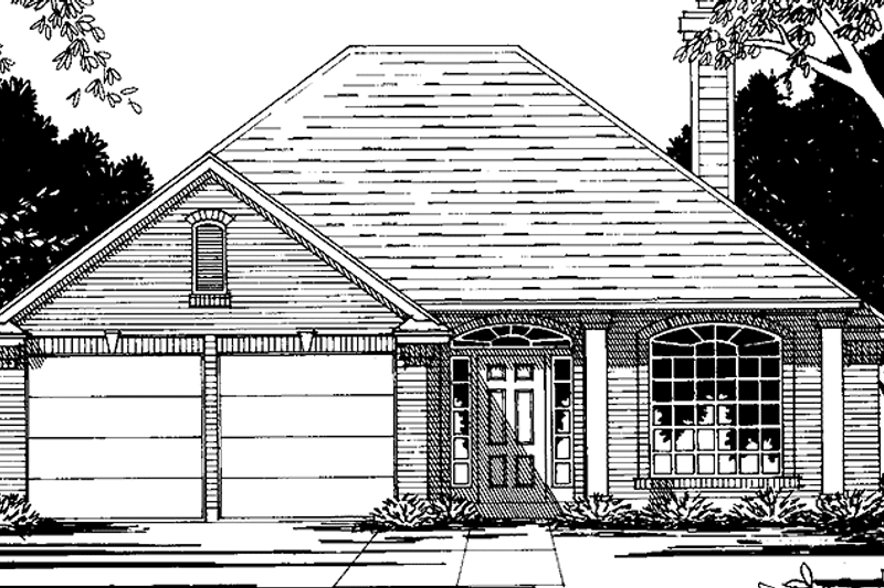 House Design - Country Exterior - Front Elevation Plan #472-415