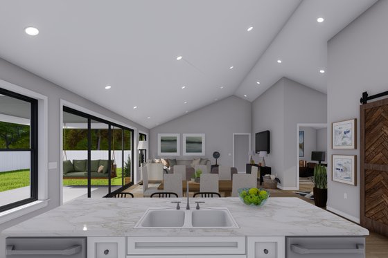 Interior - Kitchen 2 for Farmhouse House Plan #1060-169 - 3 bed, 2.5 bath