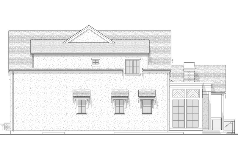Dream House Plan - Exterior - Other Elevation 1 for European House Plan #1114-13 - 4 bed, 3.5 bath