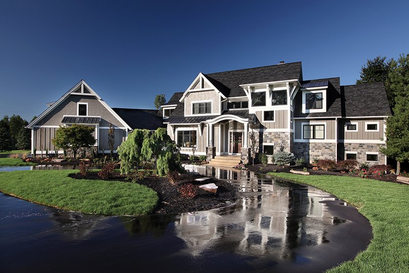 Home Plan - Exterior - Front Elevation 4 for Craftsman House Plan #928-224 - 4 bed, 3.5 bath