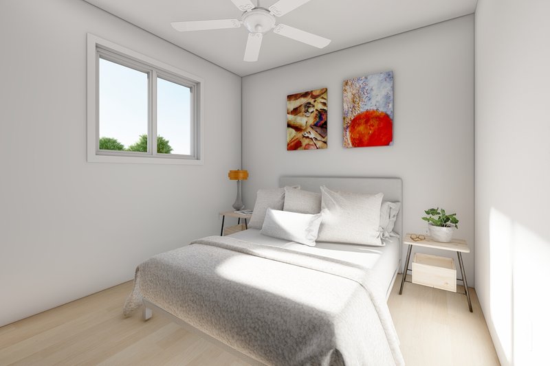 Home Plan - Interior - Bedroom 1 for Country House Plan #126-130 - 3 bed, 2 bath