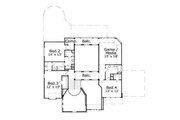 European Style House Plan - 5 Beds 3.5 Baths 4504 Sq/Ft Plan #411-789 