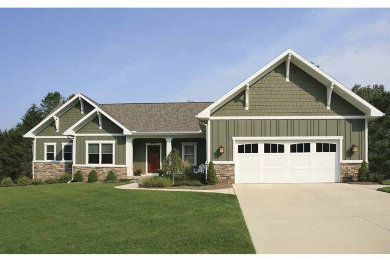 Home Plan - Exterior - Front Elevation 3 for Craftsman House Plan #928-129 - 3 bed, 2.5 bath