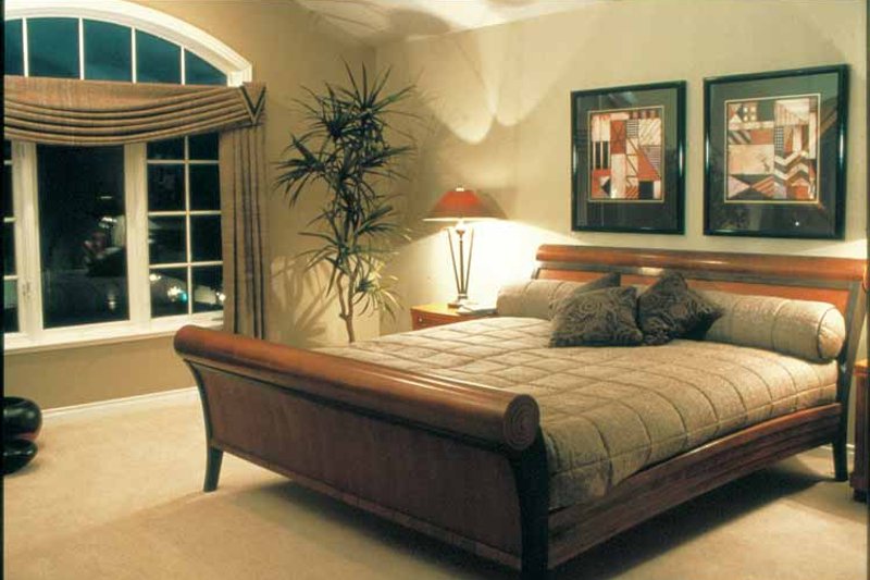 Home Plan - Interior - Bedroom for Mediterranean House Plan #47-895 - 4 bed, 3 bath