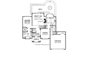 Traditional Style House Plan - 3 Beds 2.5 Baths 1698 Sq/Ft Plan #929-138 