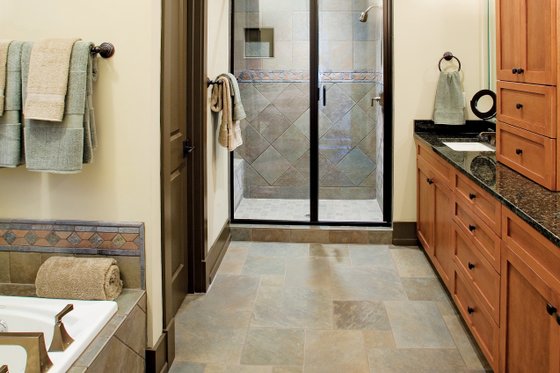 Interior - Master Bathroom for European House Plan #929-891 - 4 bed, 4 bath