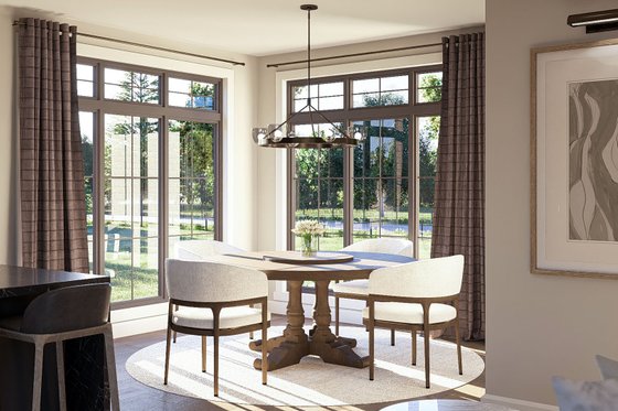 Interior - Dining Room for Cottage House Plan #455-649 - 3 bed, 2.5 bath