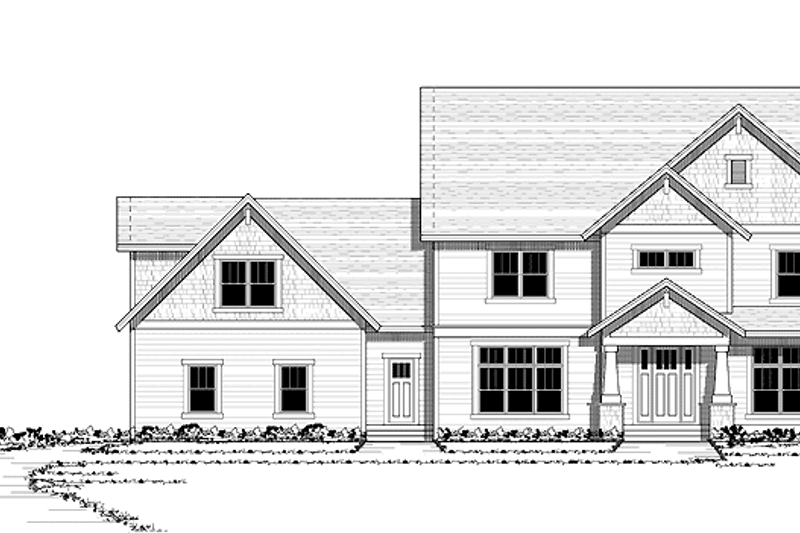 Architectural House Design - Colonial Exterior - Front Elevation Plan #51-683