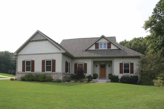 Exterior - Front Elevation 5 for Craftsman House Plan #928-130 - 3 bed, 2.5 bath