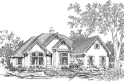 Mediterranean Style House Plan - 3 Beds 2 Baths 2070 Sq/Ft Plan #929-486 