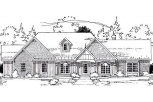 Traditional Exterior - Front Elevation Plan #312-828