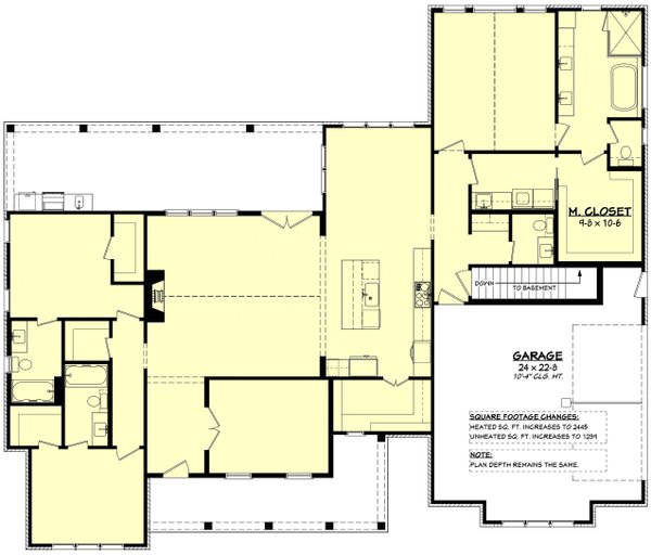 Farmhouse Floor Plan - Other Floor Plan #430-427